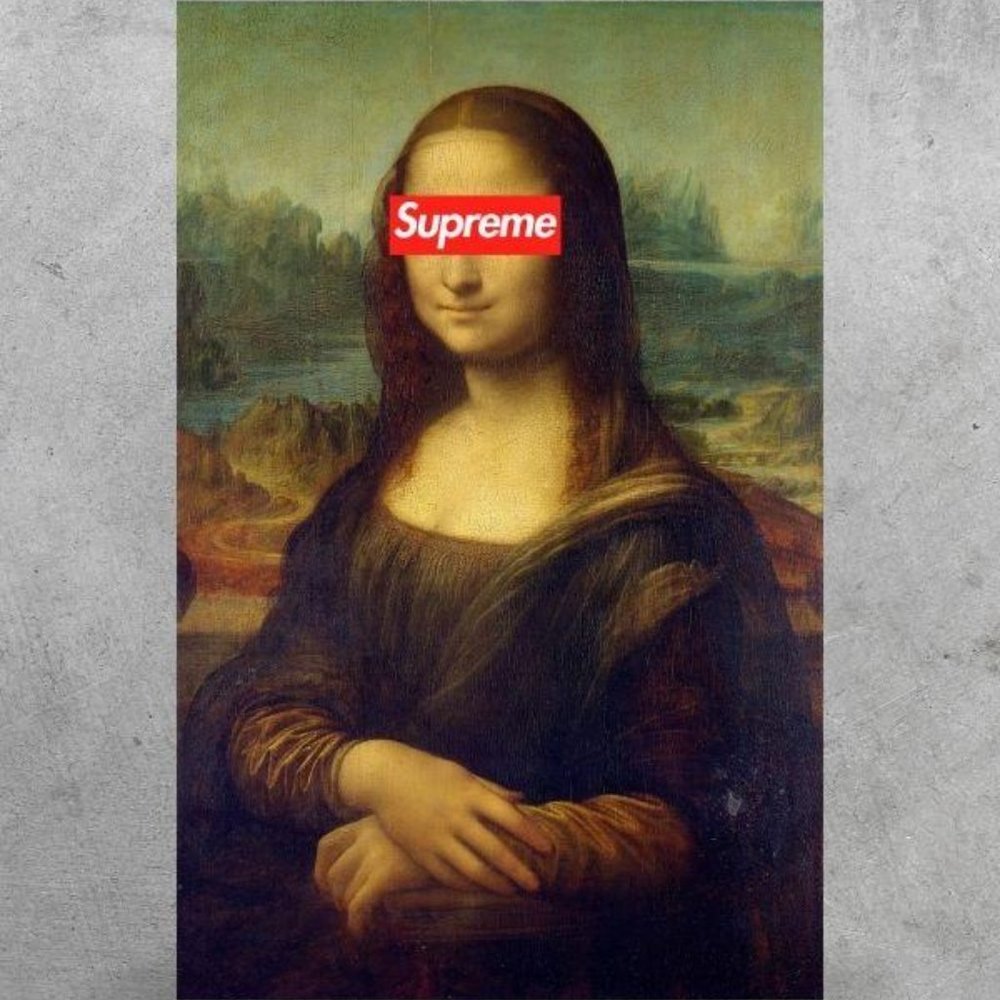 Mona Lisa Supreme art